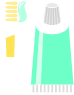 Animated toothpaste and toothbrush